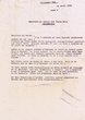 Courrier adressé le 24/04/1951 au Consul des Etats Unis à Casablanca