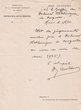 Courrier adressé le 03/06/1935 au Greffier du Tribunal Rabbinique de Mogador