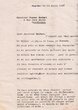 Courrier adressé le 15/04/1957 à Messod Bohbot de Casablanca