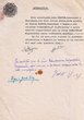 Attestation de Kambourian Miguerditch rédigée le 31/01/1945