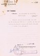 Transmis adressé le 17/09/1956 au Président du Tribunal Rabbinique de Mogador