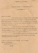 Courrier adressé le 05/05/1942 au Chef des Services Municipaux de Mogador