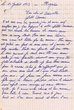 Lettre d'amour envoyée en 1953