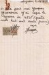Reçu rédigé le 16/01/51 à Mogador