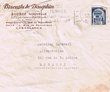 Enveloppe adressée le 25/04/1953 à Mr Hatchwell