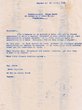 Courrier adressé le 10/02/1957 au Ets Ralph Sherr de Casablanca
