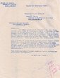 Courrier adressé le 28/02/1957 à Mrs Pierre Cavillon & François Thiery, Avocats