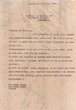 Courrier adressé le 09/07/1951 au Dr Rey, Chirurgien  Dentiste