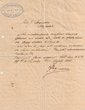 Courrier adressé le 30/04/1912  à J. Seguerra