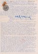 Contrat d'entreprise convenu avec Mr Hatchwell en 1937