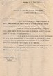 Courrier adressé le 30/03/1943 au Chef des Services Municipaux de Mogador