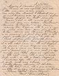 Courrier adressé le 02/07/1923 au Président du Tribunal Rabbinique
