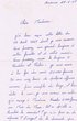 Lettre adressée le 28/04/1961 à Mme Hatchwell de Essaouira