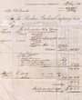 Facture rédigée le 05/05/1891 pour Mr Farache de Meknès