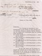 Courrier adressé le 17/05/1960 au Pacha de la ville de Meknès