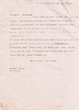 Lettre adressée le 25/05/1960 à Mardoché