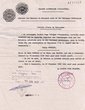 Extrait d'Acte de Naissance de Daisy Rosilio rédigé le 27/12/1966