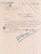 Courrier adressé le 16/09/1932 à Jacob Hatchwell