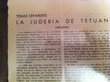 La Judéria de Tétuan, origenes