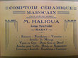 Comptoir Céramique Marocain