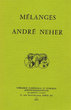 Mélanges André Neher
