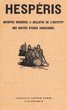 Hespéris 1952  Tome XXXIX  Part. 1-2