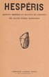 Hespéris 1943 Tome XXX  part.1-2