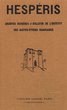 Hespéris 1927 Tome VII fasc.1-2-3-4