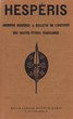 Hespéris 1923 TomeIII fasc.1-2-3-4