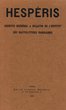 Hespéris 1921 Tome I  fasc.1-2-3-4