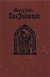 Das Judentum in der deutchen verangen heit