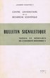 Bulletin signalétique, thèses et mémoires