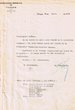 Lettre de Comunidad israelita de Tanger : Salvador Hassan