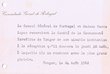 Confirmation du Consulat du Portugal en août 1962
