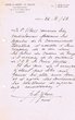 REgrets du curé de l'Eglise Ste Marie en aout 1963