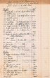 Liste des frais pour la réception donnée en l'honneur du roi Hassan II