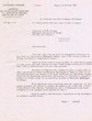 Lettre à Abraham Saguès / envoi du 31.03.1955