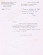 Lettre à A. Sagues, Président du Séminaire Rabbinique de Tanger