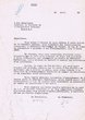 Lettre au Ministre de l'Instruction Publique en avril 1958