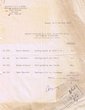 Relevé d'honoraires pour le compte de la Communauté Israélite en jan. 1961
