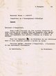 Lettre à Moses Azancot du 5 nov. 1952