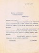 Lettre du 29/05/1947 adressée au Président du Tribunal Rabbinique de la Zone de Tanger