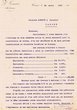 Lettre du 20/04/1919 adressée à I. Abensur