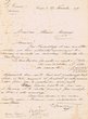 Lettre du 27/11/1919 adressée à I. Abensur