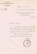 Lettre du 4 mars 1950 adressée au Président de la Communauté Israélite de Tanger