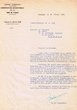 Lettre du 28/02/1950 adressée au président de la Communauté Israélite de Tanger