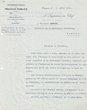Lettre du 11/04/1919 adressée à Mr Abensur