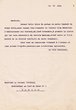 Lettre adressée au Colonel Touchard