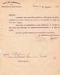Lettre du 31/12/1918 adressée à Isaac Abensur