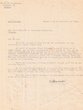 Lettre du 26/11/1954 adressée au Président de la Communauté Israélite de Tanger